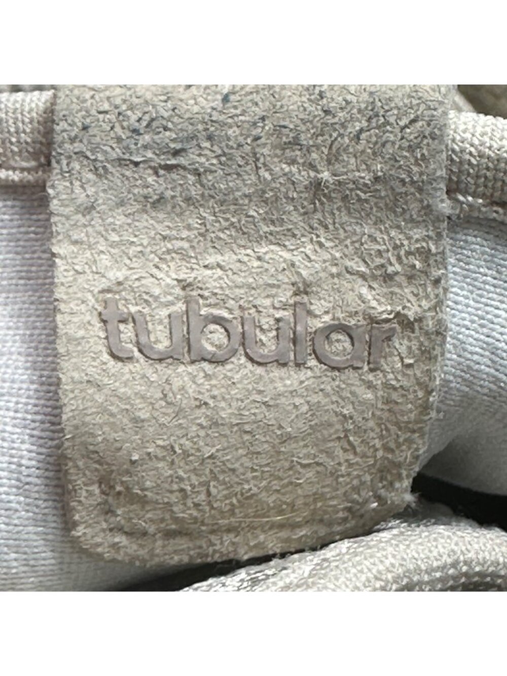 Adidas Tubular Beige/Gray Knit Running Shoes Size Mens 4.5 Ladies 6.5 Athletic - Picture 13 of 15
